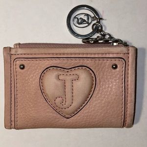 Juicy Couture Pink Keychain Coin Purse